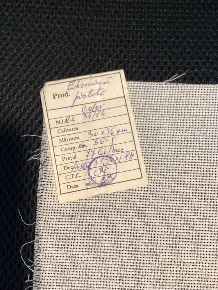 Vintage Hand Painted Needlepoint