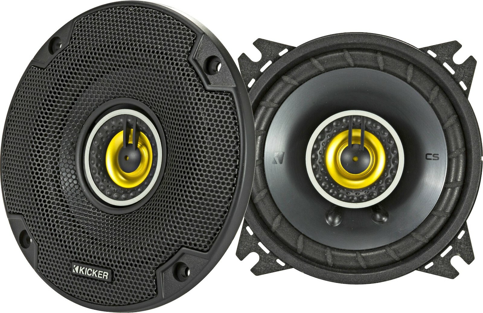 Kicker 46CSC44 4" 2-Way Car Speakers - PAIR