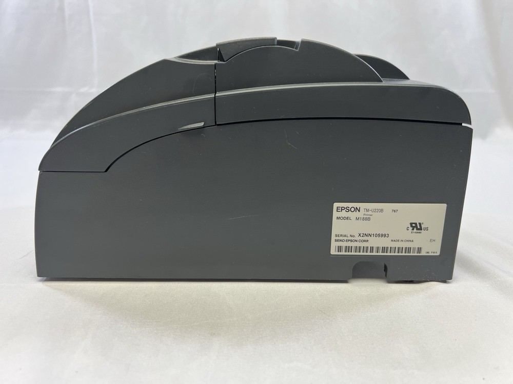 Epson TM-U220B M188B Ethernet Dot Matrix Printer (WORKS)