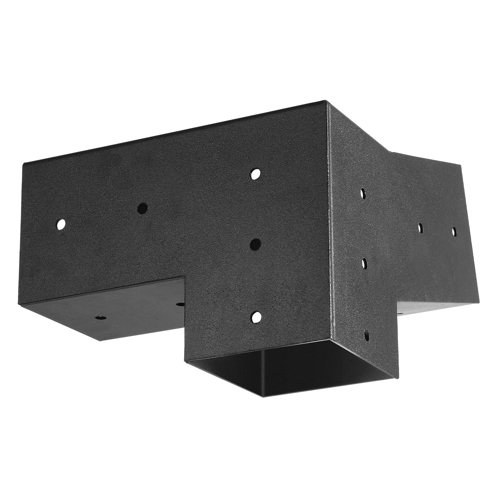 VEVOR 4x4 Inch Pergola Bracket Kit Inner 3.5x3.5 3-Way Slanted Brackets DIY Post