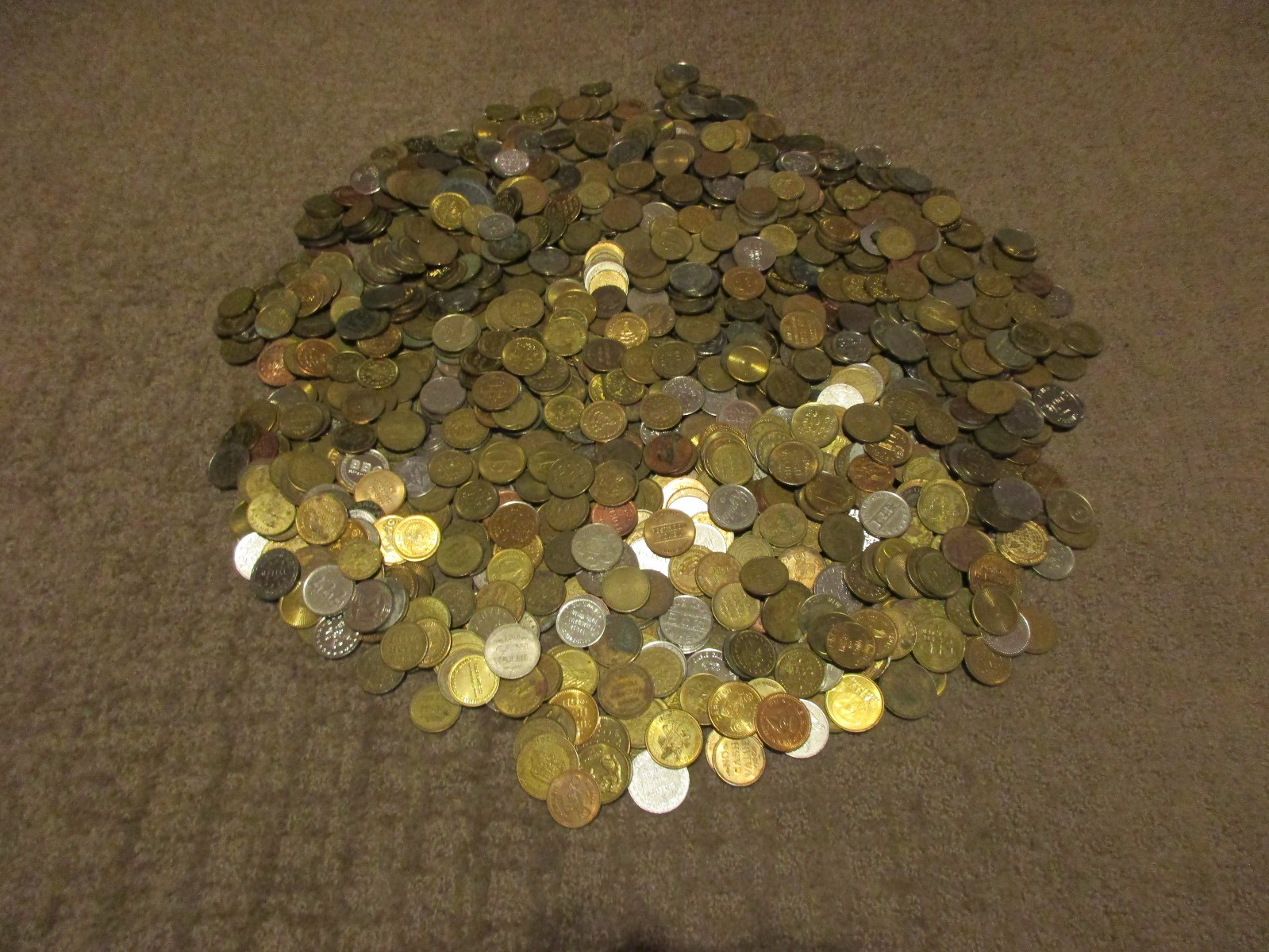 5lb Pounds Tokens Exonumia Amusement Bulk Lot