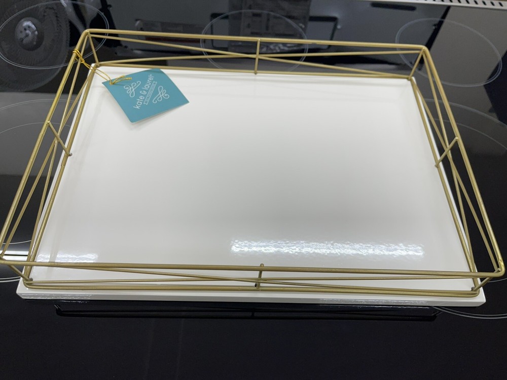 Mendel Rectangular Tray 16.5 In X 12 In By kate & laurel