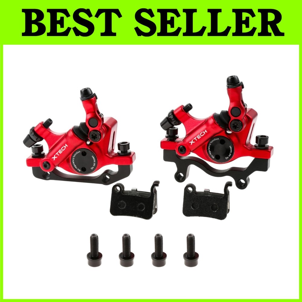 HB-100 Line Pulling Brake Calipers MTB 2PCS Red