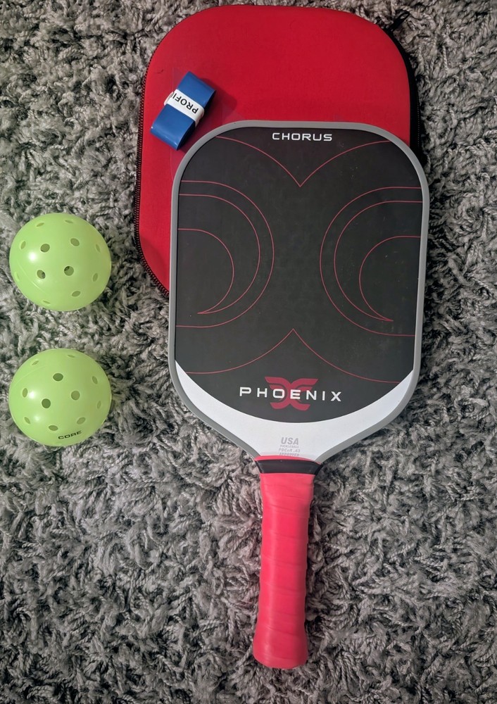Chorus Phoenix Hybrid Pickleball Paddle Power Bundle