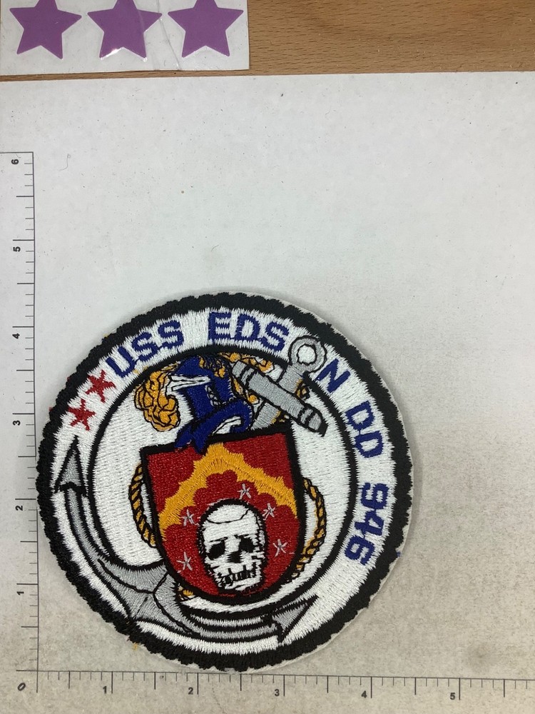 US NAVY USS EDSON SHIPS PATCH