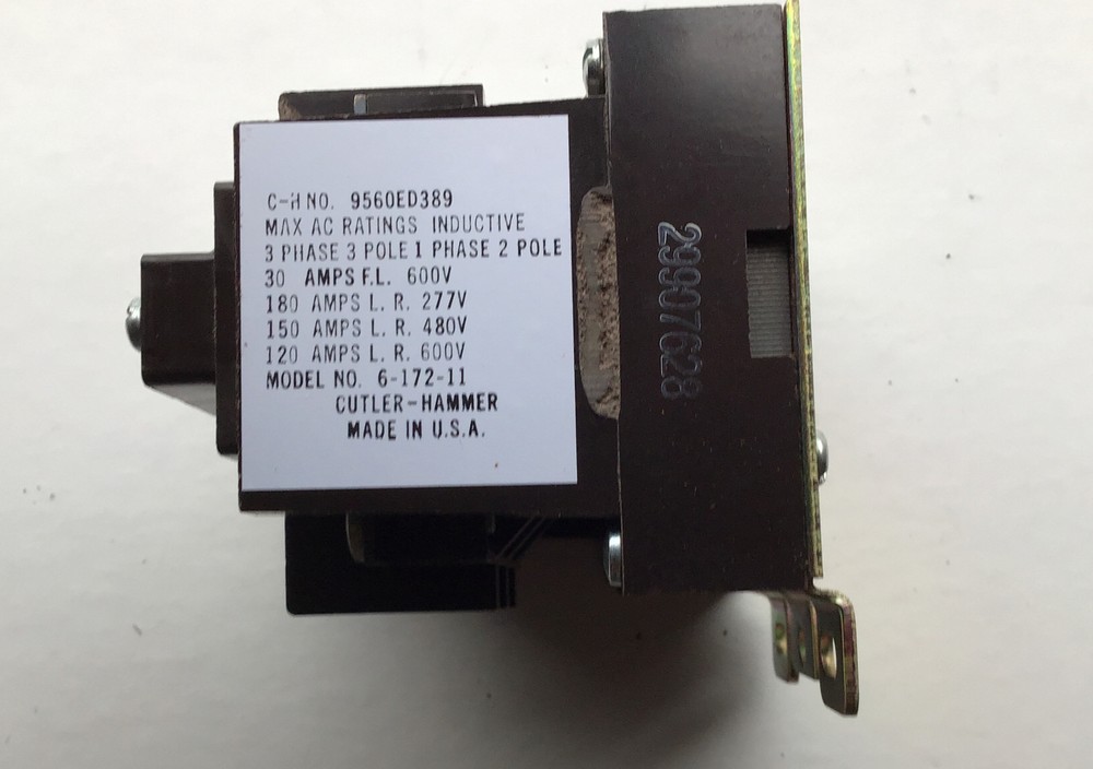 Cutler-Hammer Contactor 9560ED389