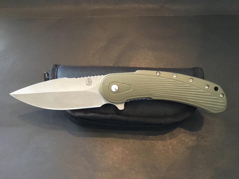 Custom Todd Begg Field Grade Bodega Flipper Folder Folding Knife