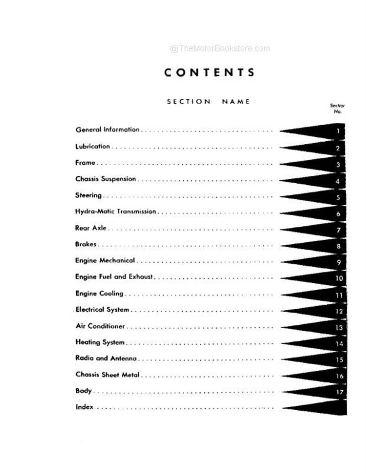 1957 - 1958 Cadillac Shop Manual