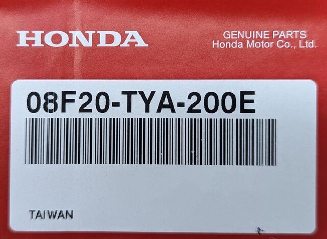 Genuine Acura Rear Emblem Kit (MDX) & (A) Gloss Black Paint (08F20-TYA-200E)