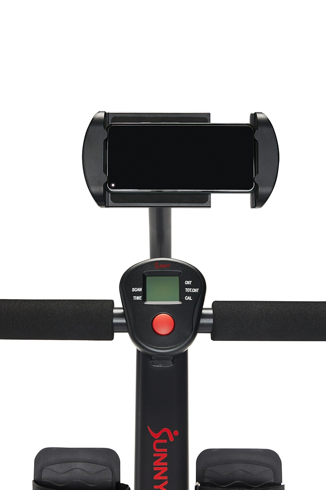 Sunny Health & Fitness Adjustable Rowing Machine Compact 12 Levels of Resistance