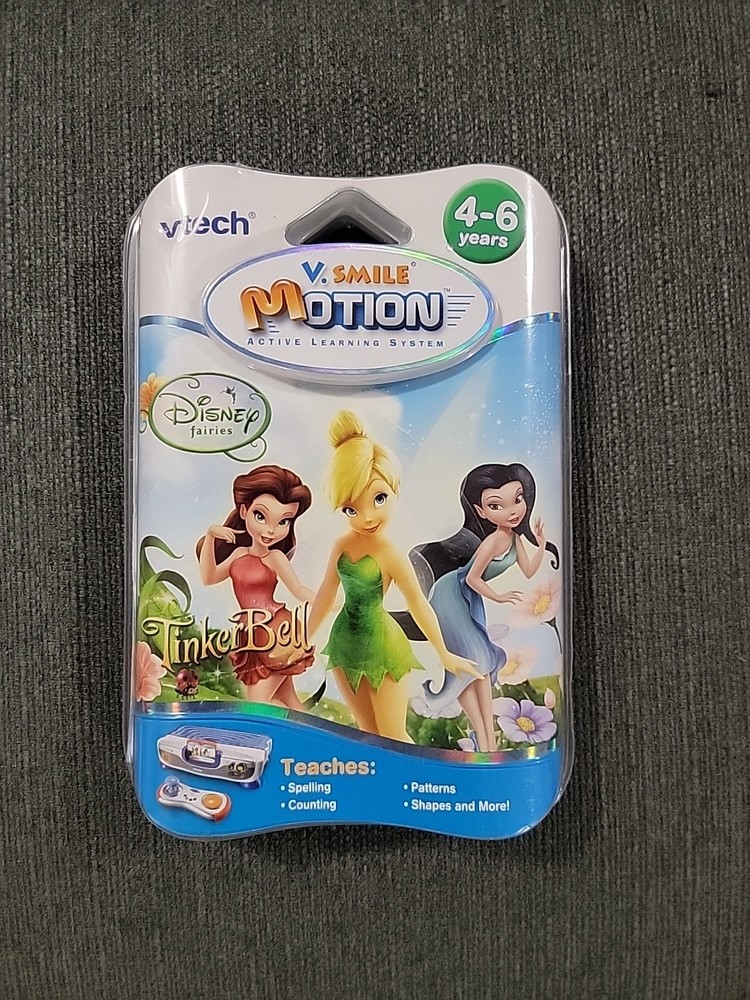 VTECH VSMILE MOTION TINKERBELL SMARTRIDGE