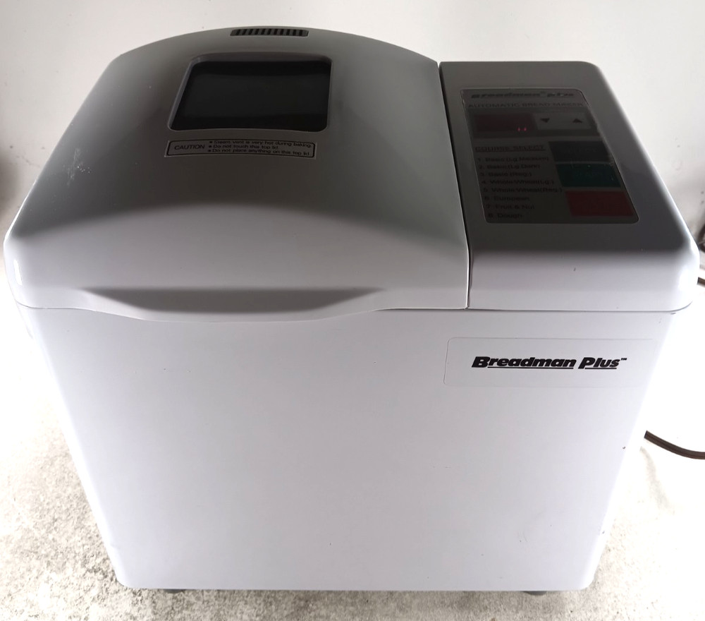 Breadman Plus TR-600 Bread Maker Machine Programmable Timer