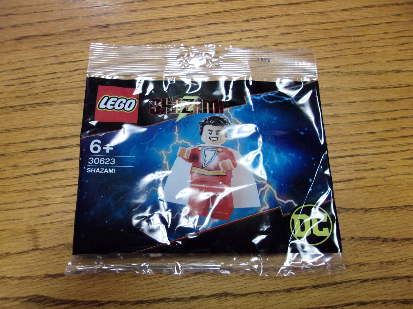 IN HAND New/Factory Sealed 2019 Lego DC 30623 Shazam! Minifigure Polybag Set