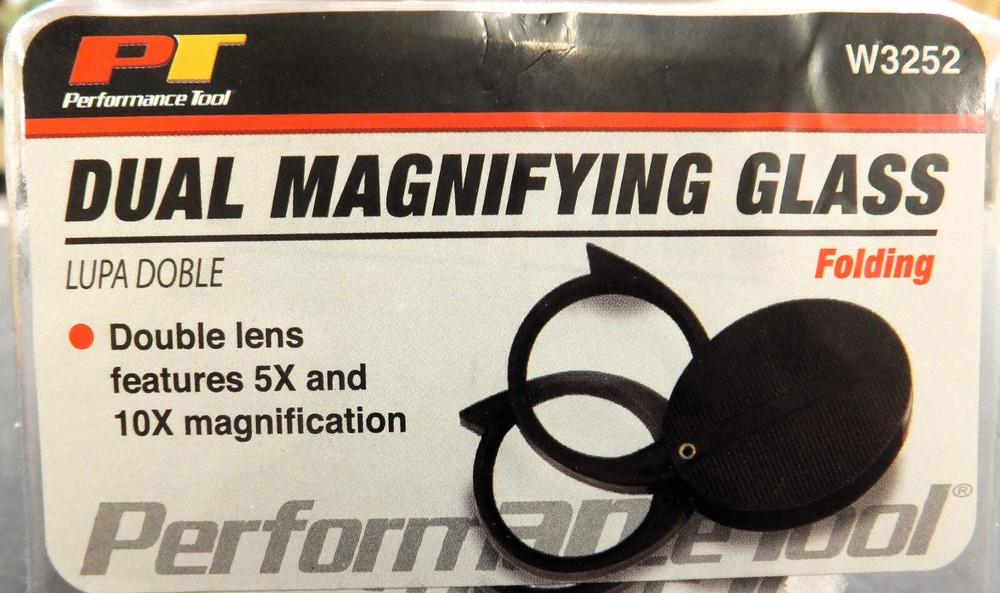 Performance Tool W3252 Dual Lens Magnifier