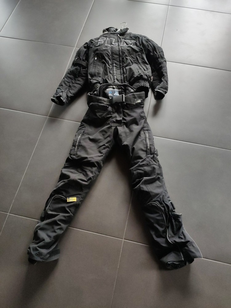 Motorcycle Suit Ladies, FLM, 32-34, Black
