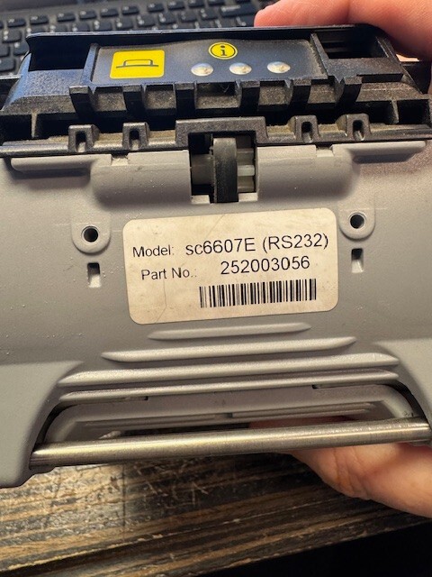 MEI Bill Validator Head SC6607E (RS232) Cashflow
