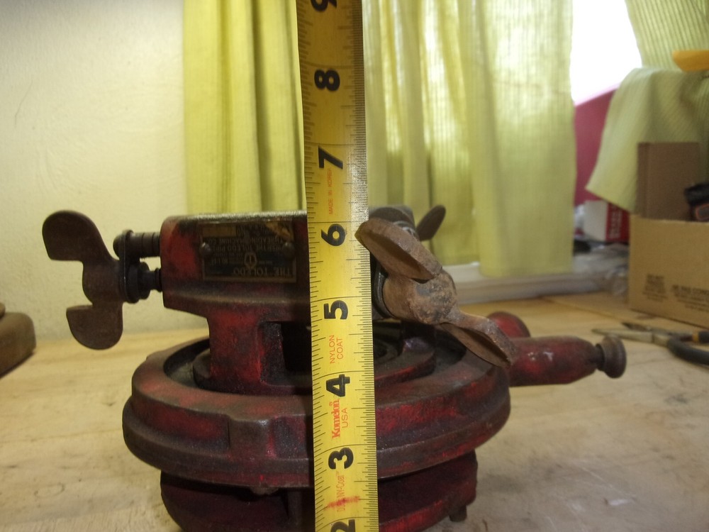 vintage the toledo no.1-BR pipe threader machine #1385 - #3003E