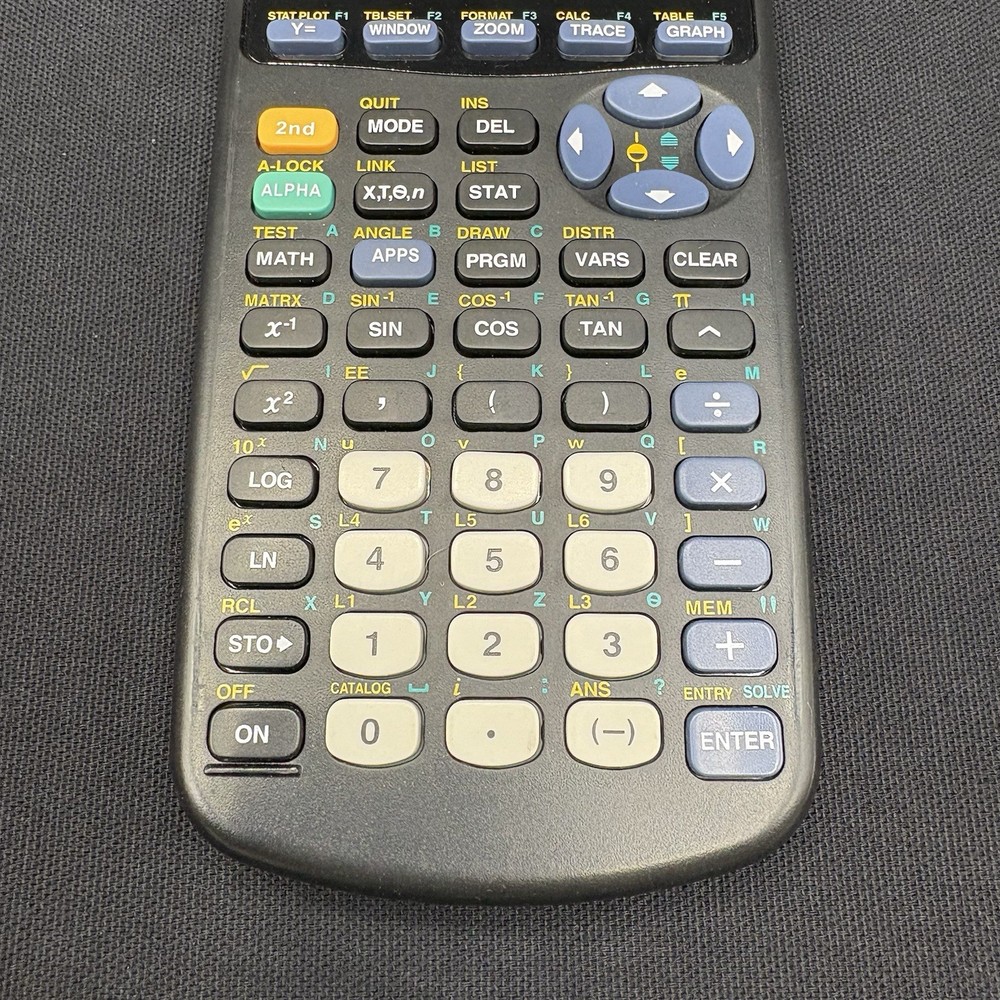 Texas Instruments TI-83 Plus Graphing Calculator Tested Working