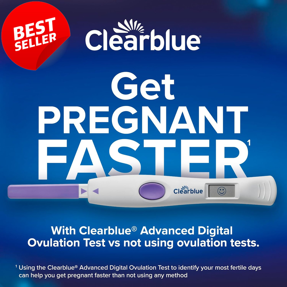 Advanced Digital Ovulation Test Kit 32 Count Fertility Predictor Sticks - US