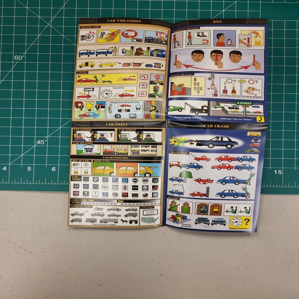Kwikpoint Visual Language Translator Military Police Operations Guide Book