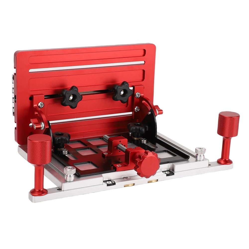 Adjustable Table Saw Vertical Push Handle Woodworking Backer Backplate Clip Kit