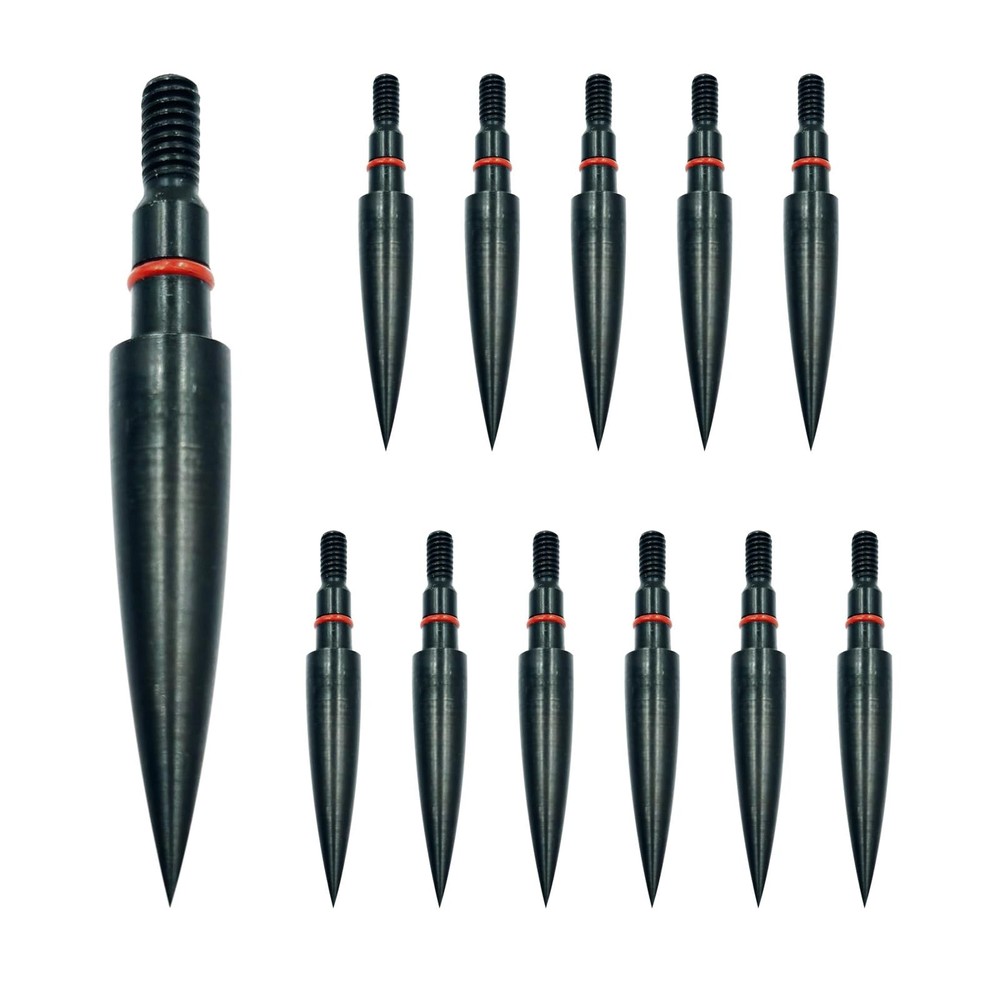 Archery Points 75/100/125/150 Grains - 12pcs Stainless 150 grain field points