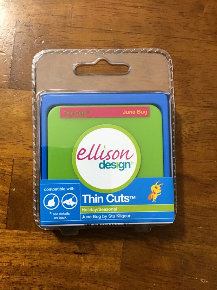 June Bug 22111…. THIN CUTS Ellison Sizzix Compatible