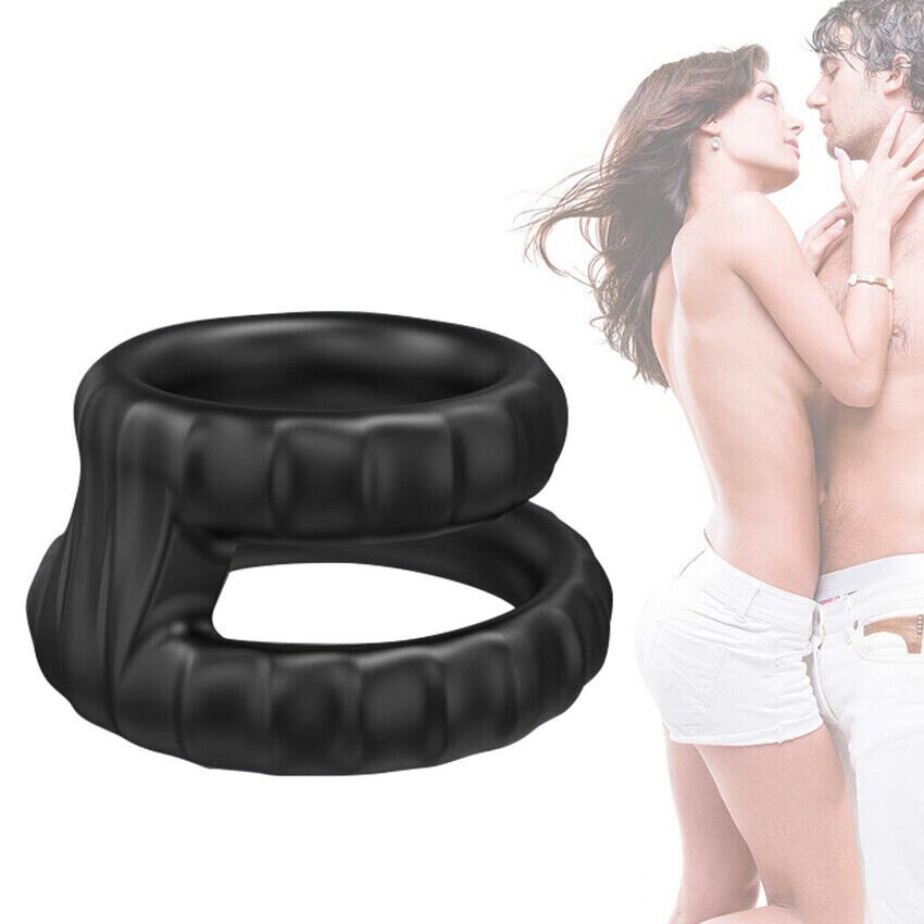 Reusable Ball-Scrotum-Stretcher-Ring-Penis Enhancer Delay Ejaculation for-male