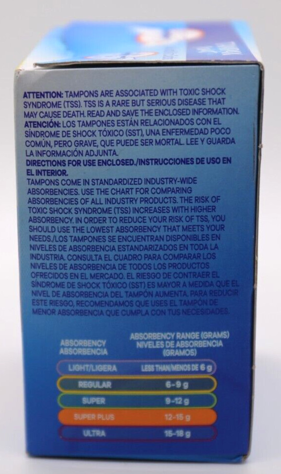 Tampax Pocket Pearl Super Plus Compact Tampons, 16 Count.