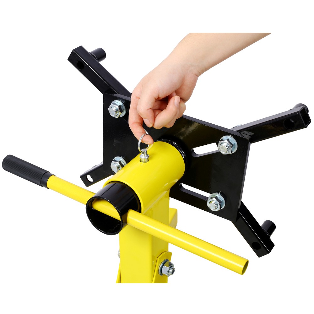 Folding Engine Stand 2000LBS Capacity Motor Hoist 360 Degree Adjustable Mounting