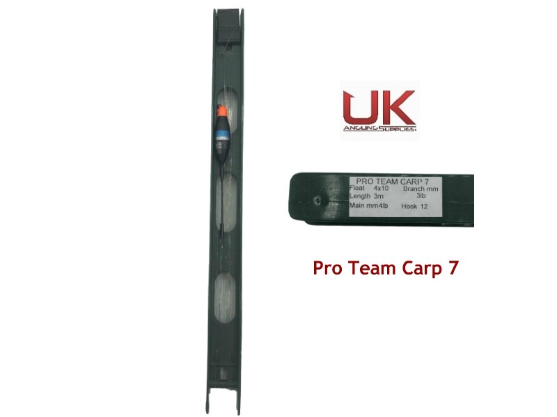 Lineaffe Pro Team Carp Complete Pole Rigs - 6-10