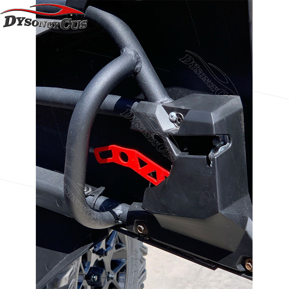 4pcs Red Door Latches Handles Fit 2017-24 Can-Am Maverick X3 X DS RS Turbo R Max