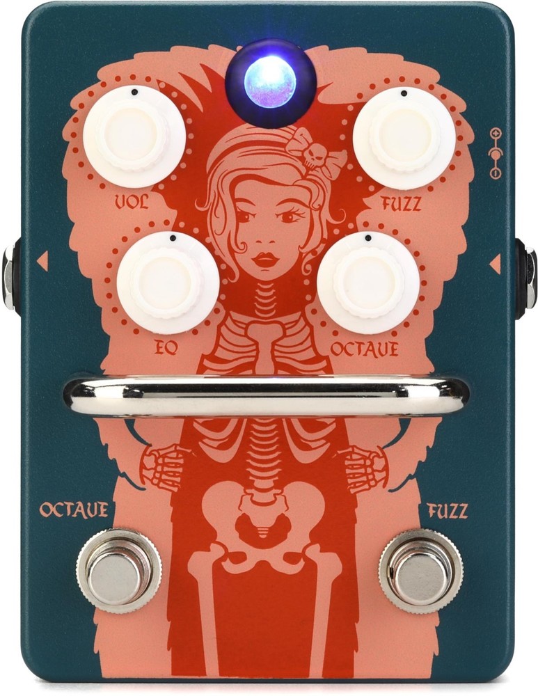 Orange Fur Coat Octave Fuzz Pedal (3-pack) Bundle