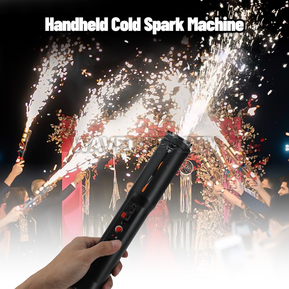 PAIDUN Handheld Cold Sparkler Spark Machine Firework Stage Effect Wedding Event