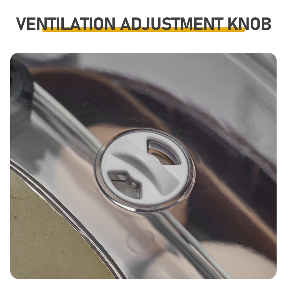 24 Egg Incubator Automatic Egg Turning LED Candler Temperature Humidity Control