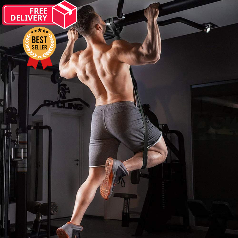 Pull-Up Bands Resistance-Bands Exercise-Bands - Pull up Black (25-65lbs)