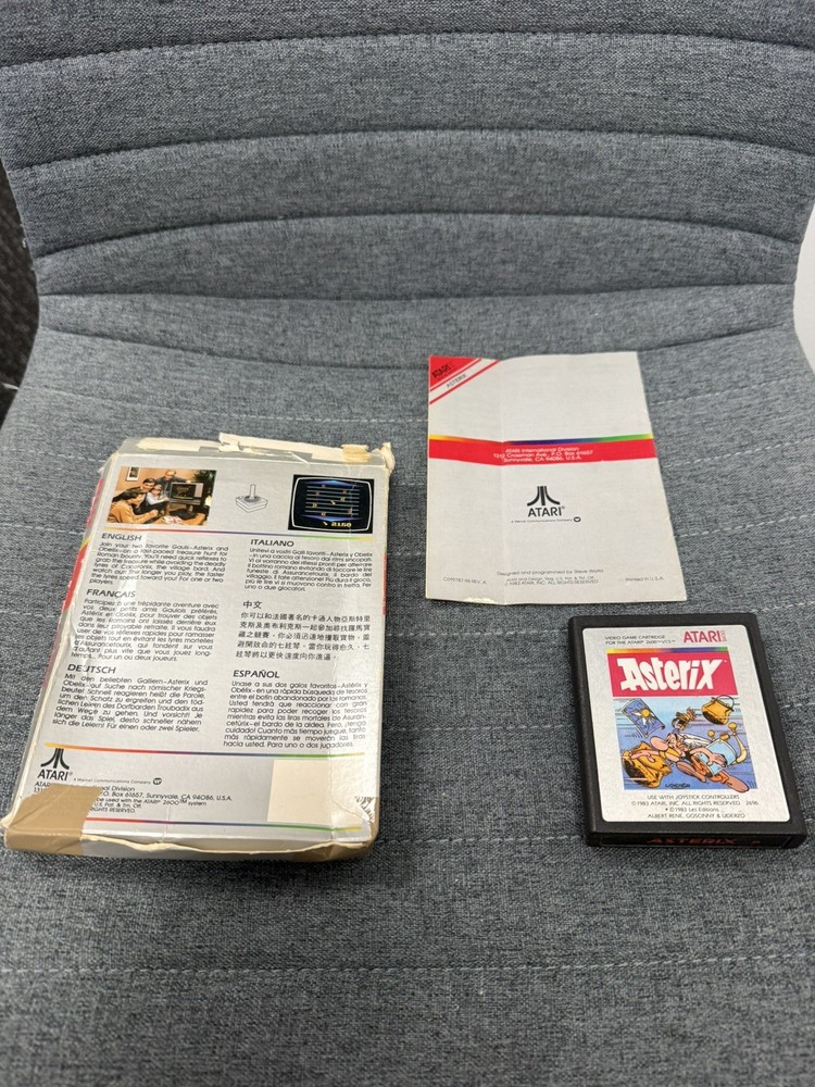 🎮 Atari 2600 Console Bundle – Includes Asterix (NTSC)