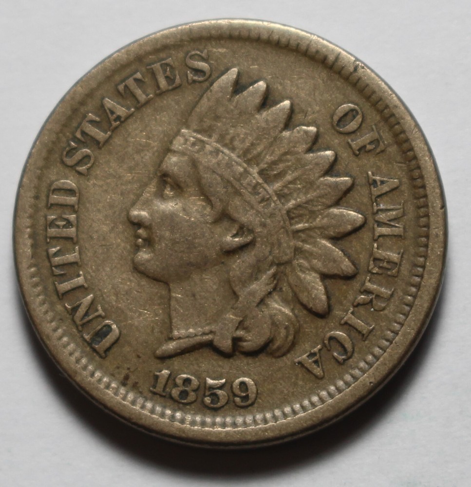 1859 Indian Head Cent HU98