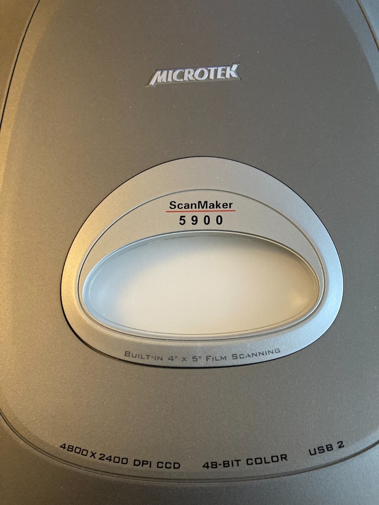 Microtek ScanMaker 5900 No Installation Disc.