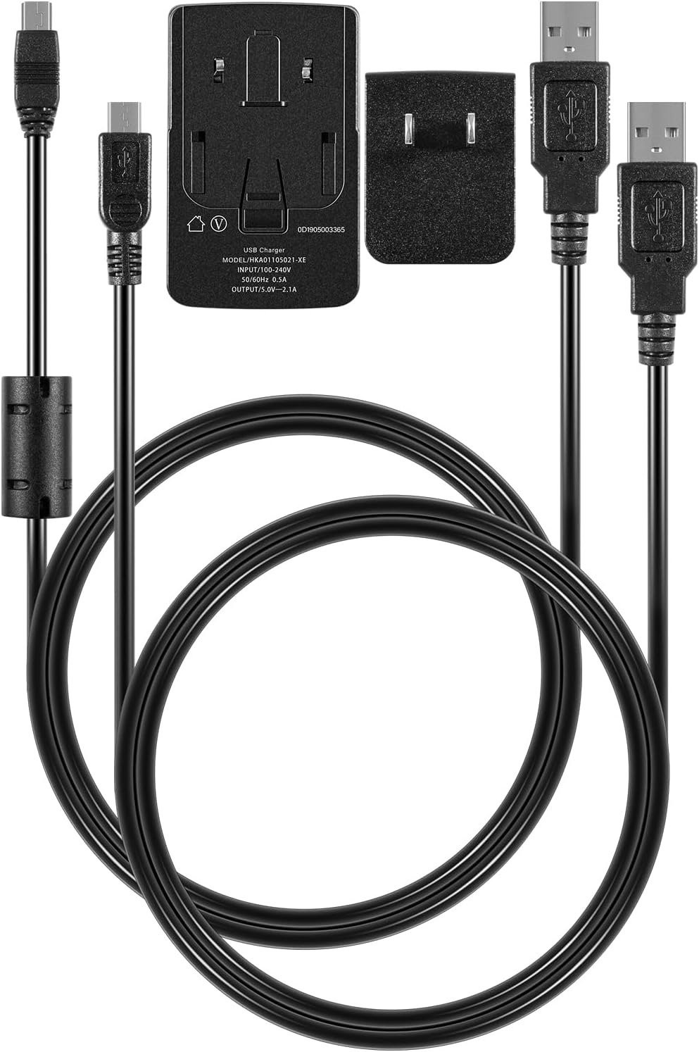 for Garmin 010-11478-02 GPS AC Adapter Charger Micro USB Power Cord Cable Kit