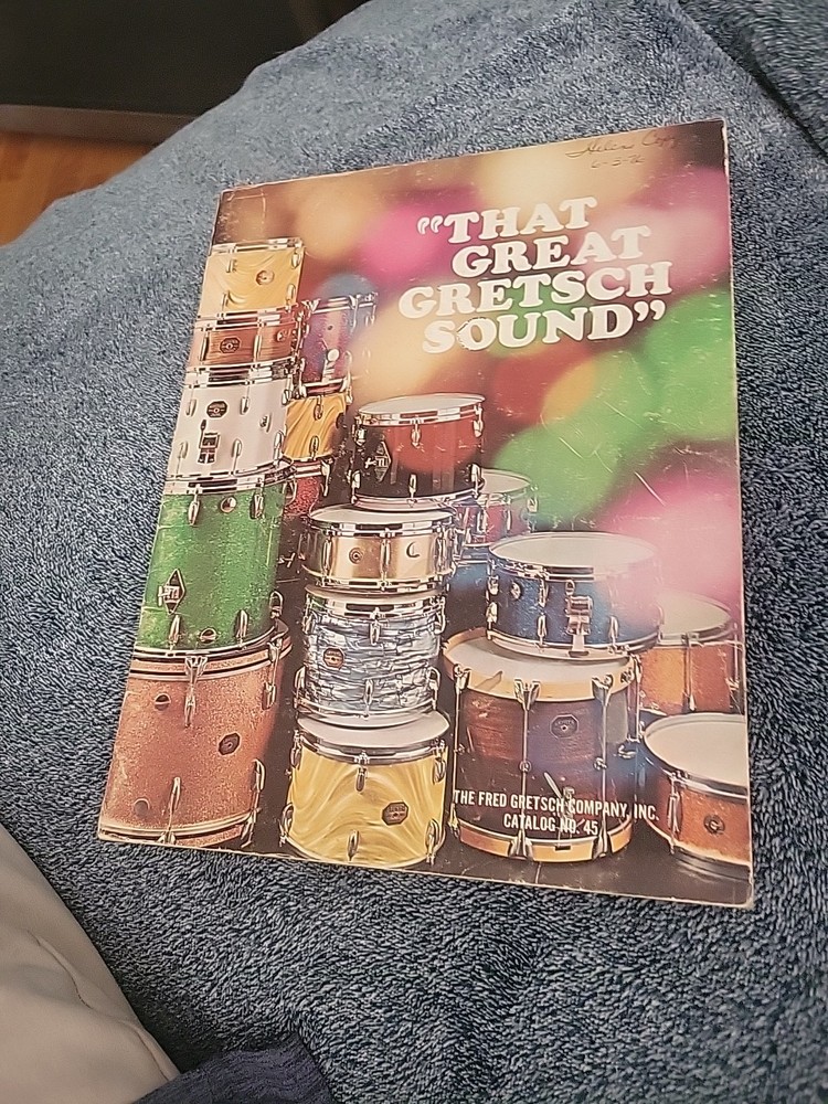 Gretsch 1971 Drum Catolog
