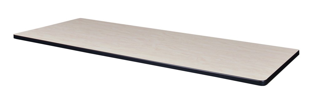 Regency 60 x 24 in Rectangle Laminate Double Sided Table Top- Cherry or Maple