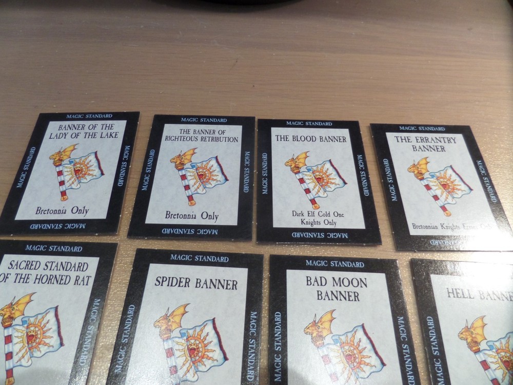Warhammer Magic Standard Cards x 12