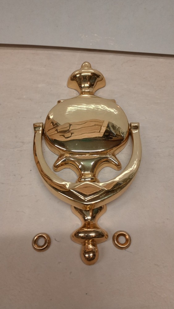 Solid Brass Colonial Style Door Knocker, N.O.S.