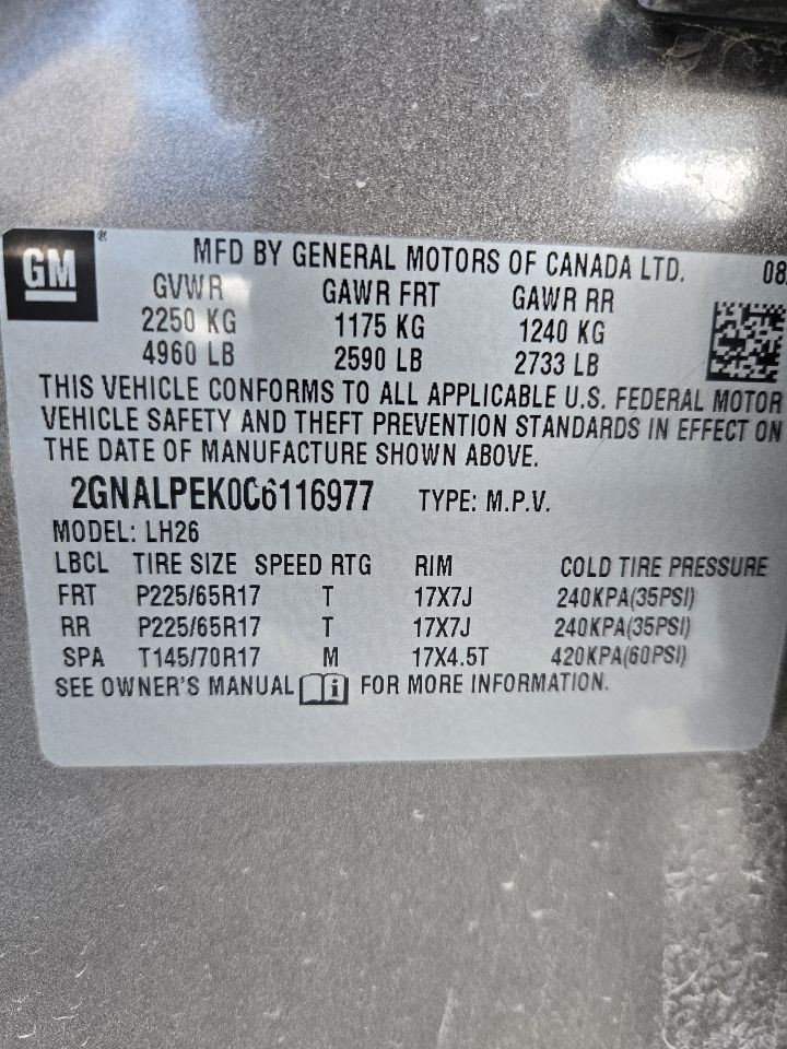 2010-2017 GMC Terrain Dash Mounted Lower 7" Display Screen