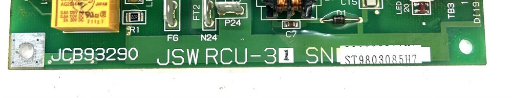 JSW RCU-31 I/O Circuit Board