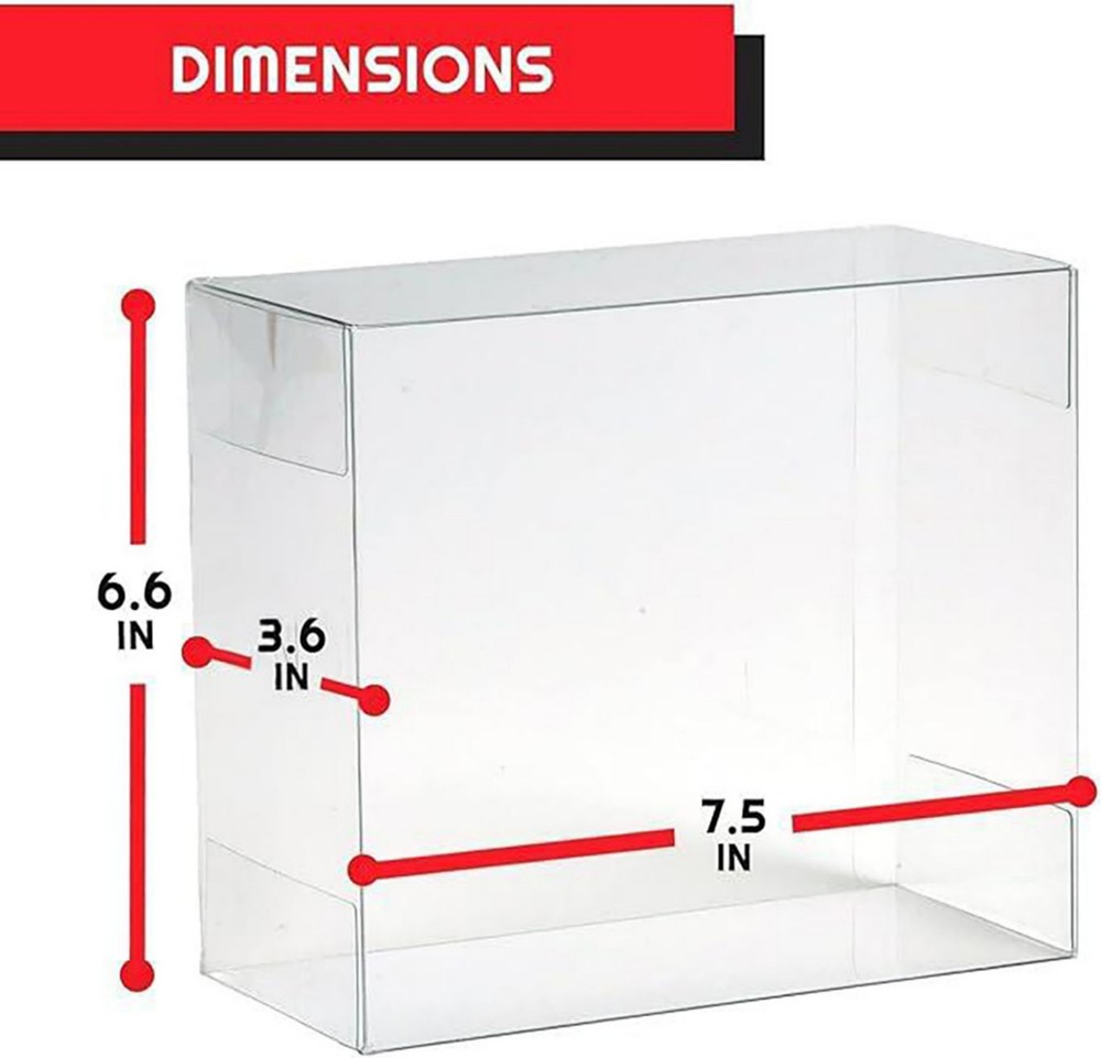 10pcs PET Plastic ETB Protector Case - Elite Trainer Box Protector - ETB Case...