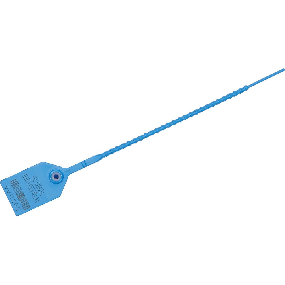 Adjustable Plastic Truck Seal 9"L Med Blue 100/Pack