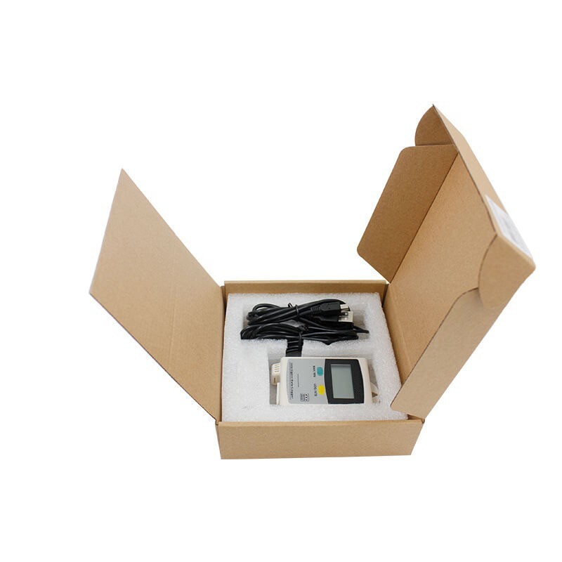 Temperature Data Logger External Temperature Sensor 3m Cable Resolution 0.1℃