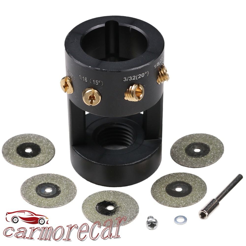 Tungsten Grinder With Sharpener Multi-Angle Offsets Head Tool Fits TIG Welding